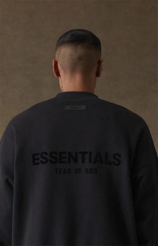 Essentials Fear of God - Hosszú pulóver- Férfi - S, Fekete